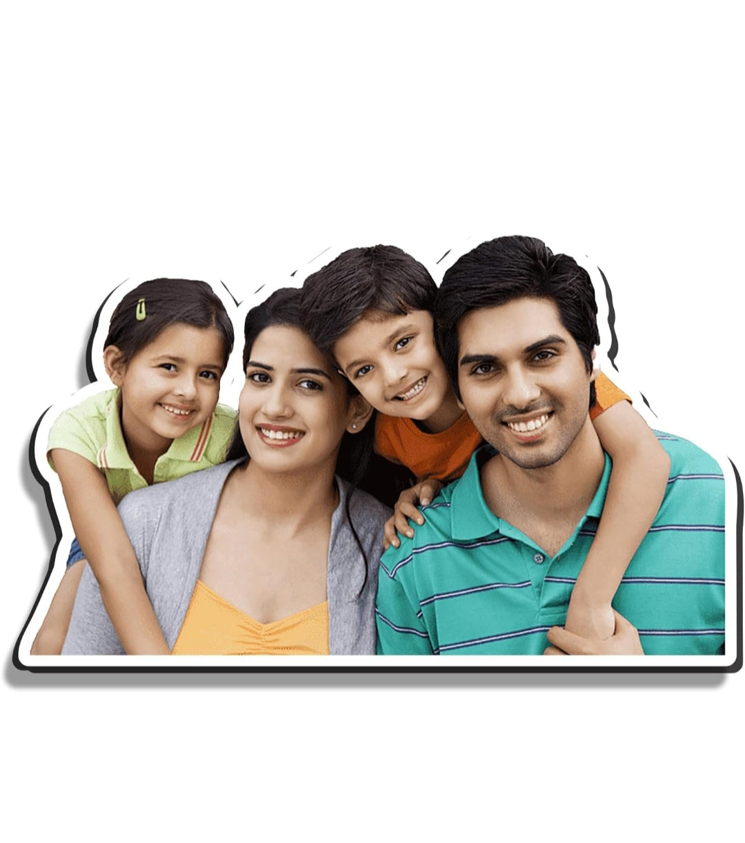 Customized Fridge Magnet ( Size 9.5 cm )