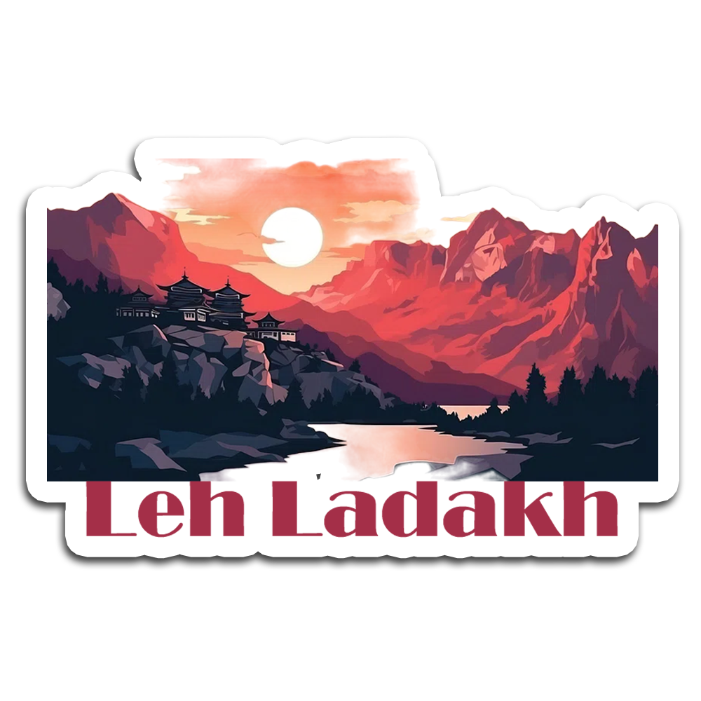 ShopTwiz Leh Ladakh Cool City Fridge Magnet and Door Magnets