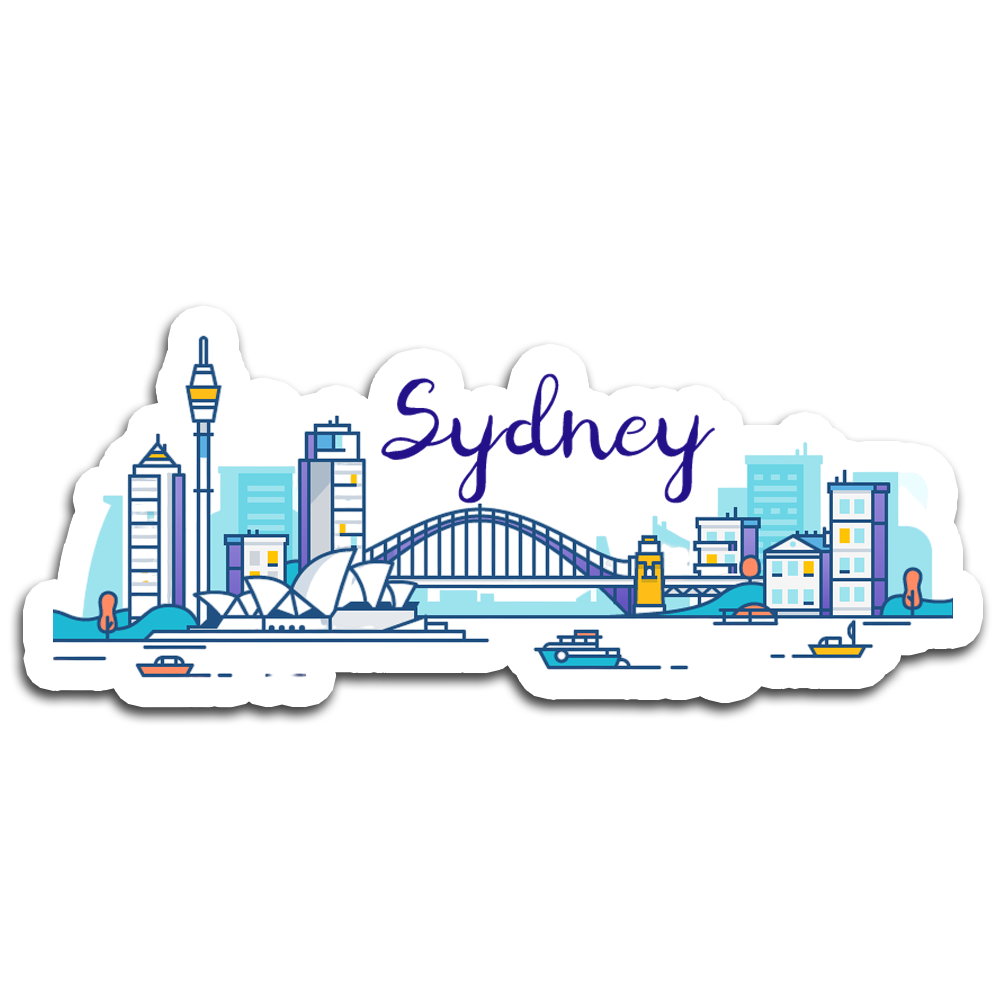 ShopTwiz Sydney Travel City Fridge Magnet And Beauty Door Magnets