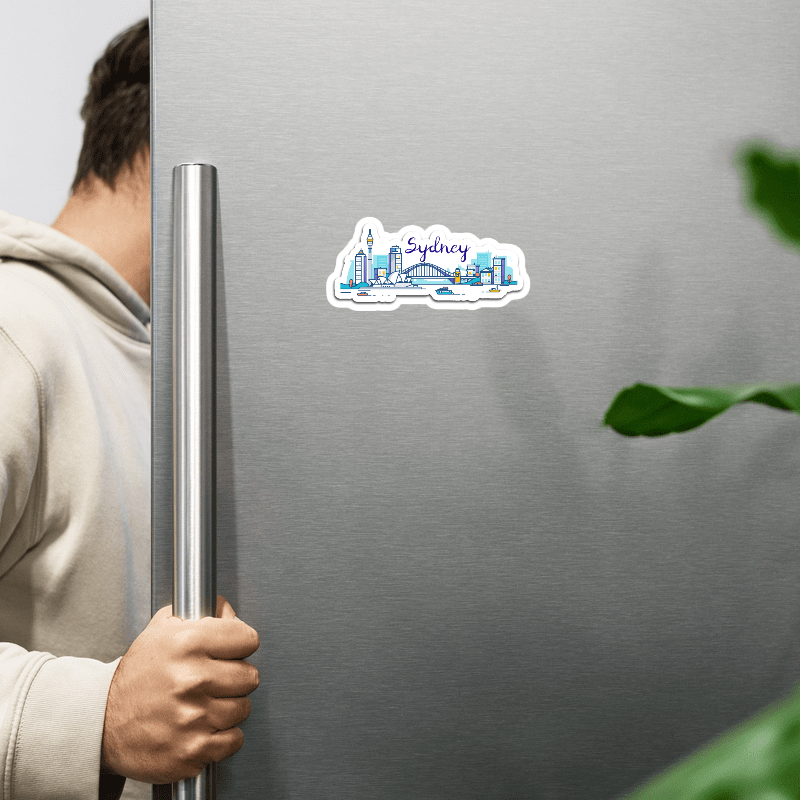 ShopTwiz Sydney Travel City Fridge Magnet And Beauty Door Magnets