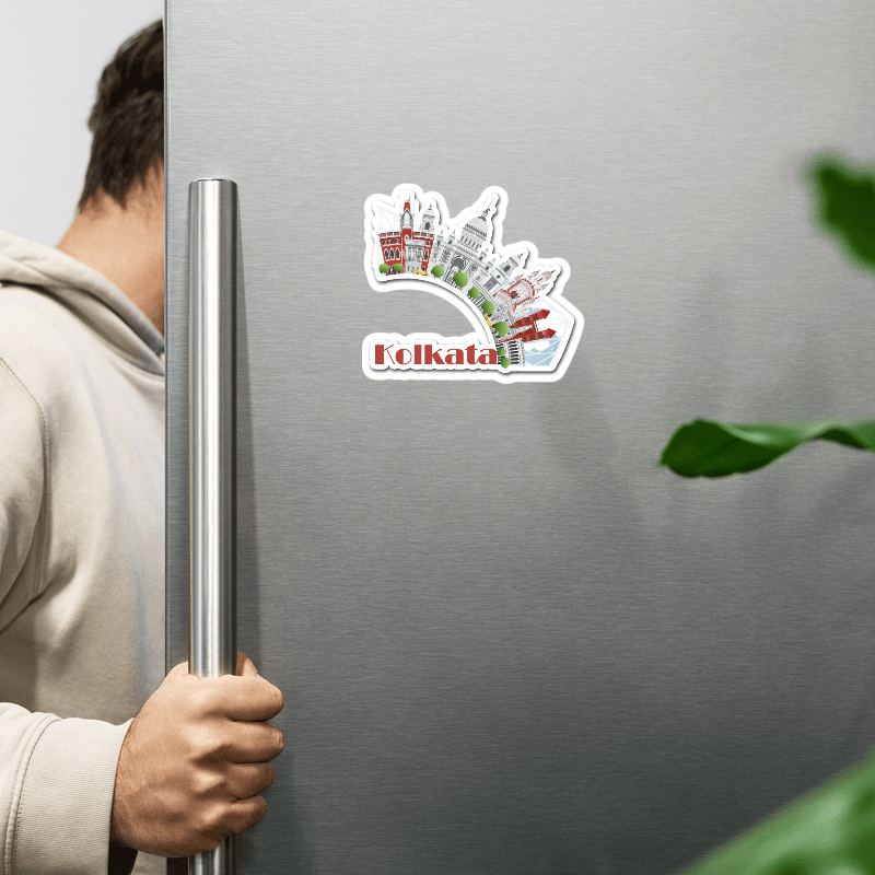 ShopTwiz Kolkata Journey City Lovely Door Magnets And Fridge Magnet