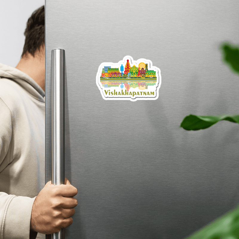 ShopTwiz Vishakhapatnam Travel City Lovely Door Magnets And Fridge Magnet