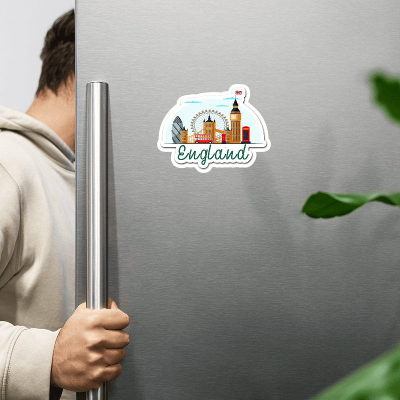 ShopTwiz England Tour City Lovely Door Magnets And Fridge Magnet