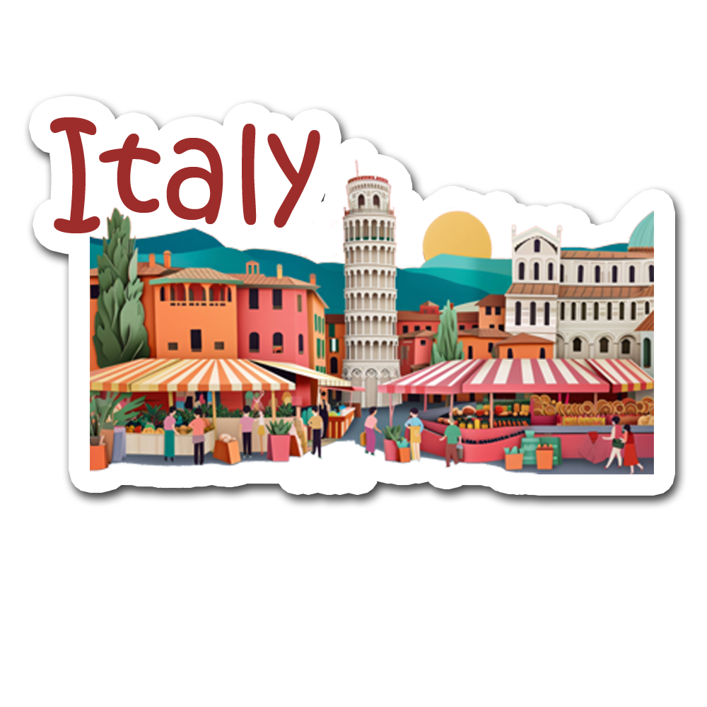 ShopTwiz Italy Awesome City Lovely Door Magnets And Fridge Magnet
