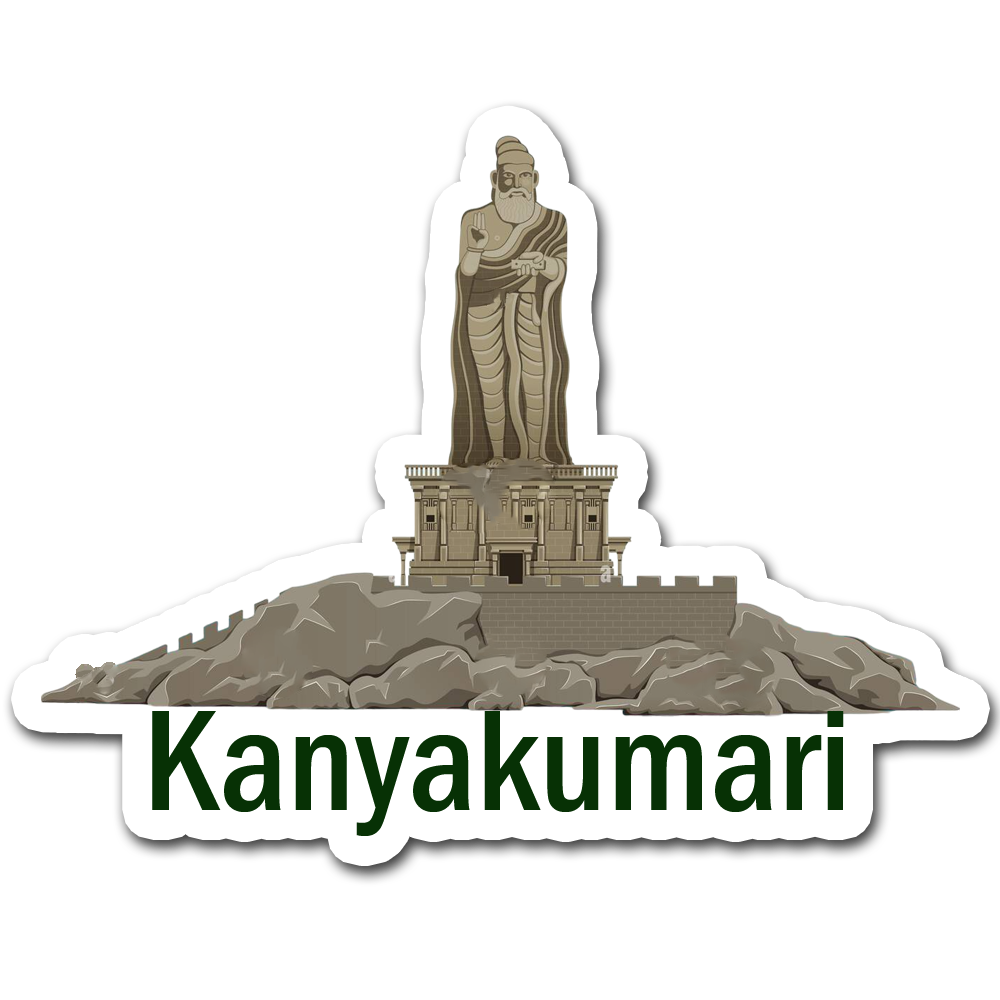 ShopTwiz Kanyakumari Best City Lovely Door Magnets And Fridge Magnet