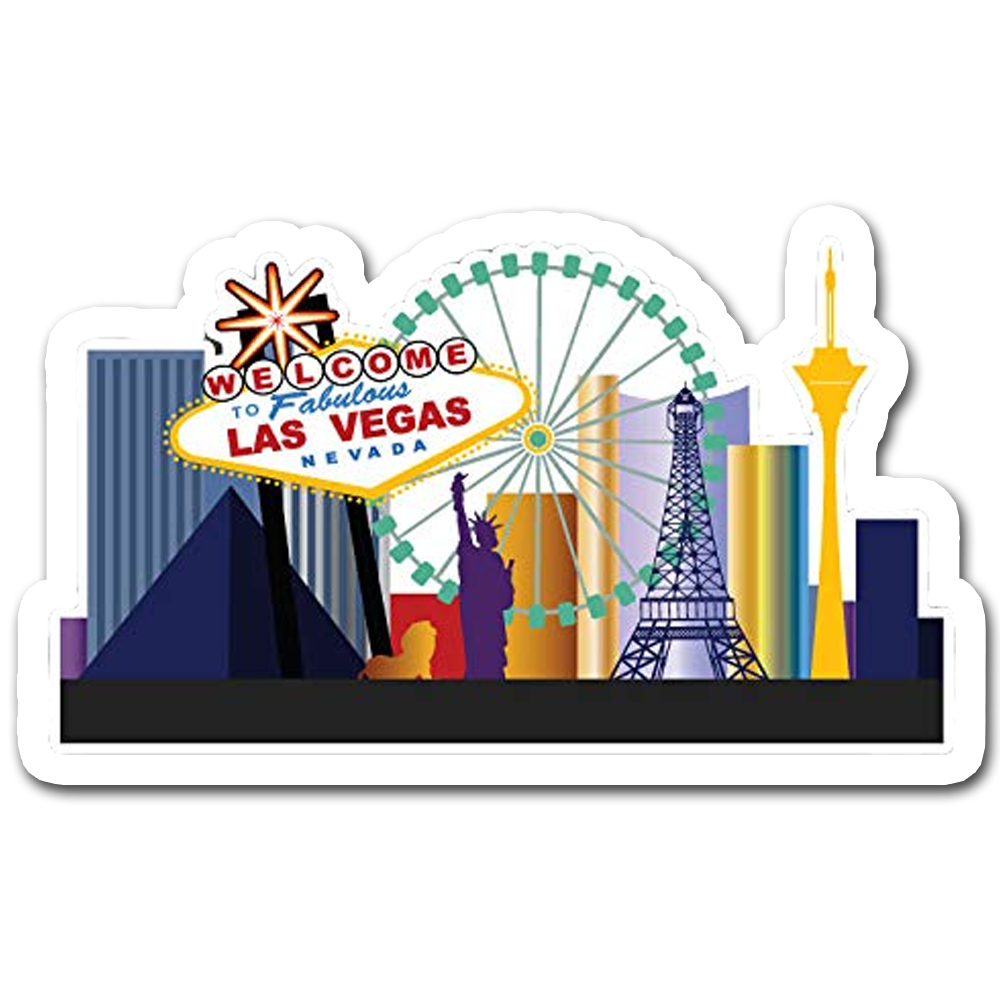 ShopTwiz Las Vegas Travel City Lovely Door Magnets And Fridge Magnet