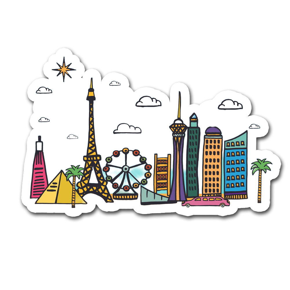 ShopTwiz Las Vegas Trip City Lovely Door Magnets And Fridge Magnet