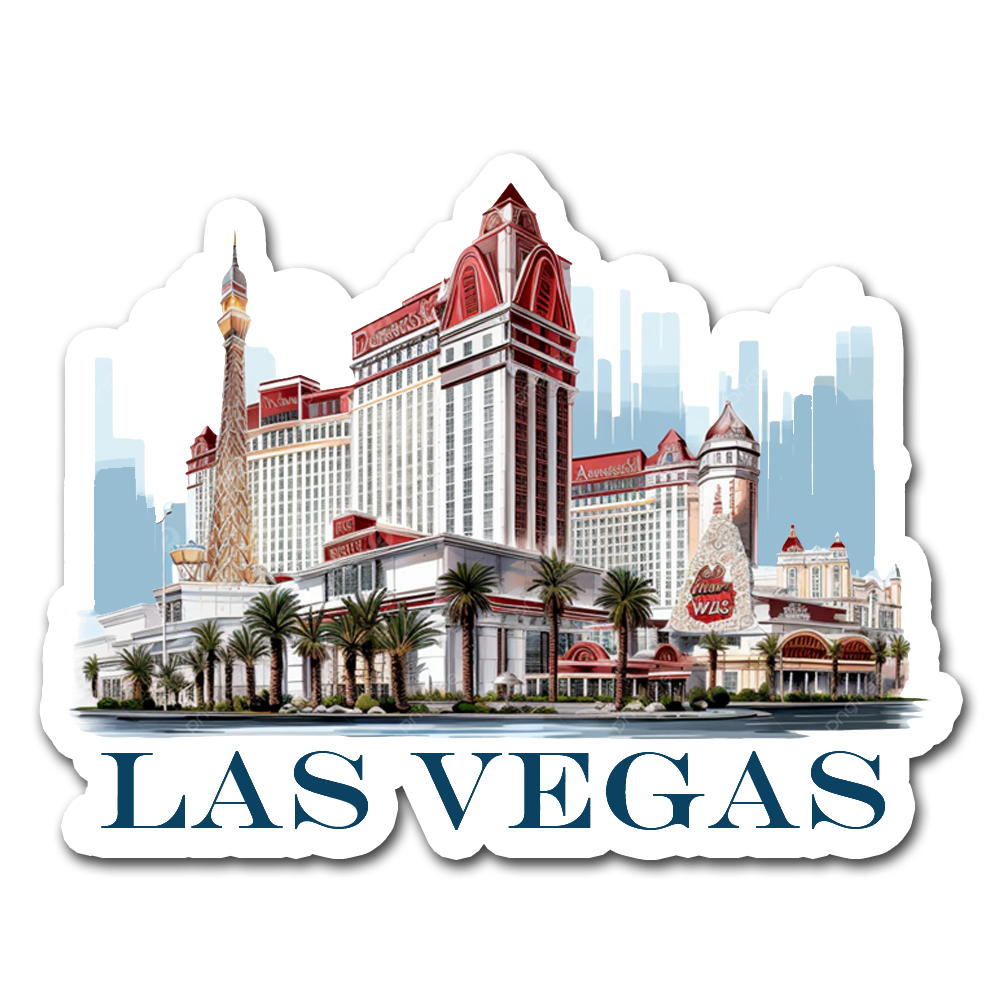 ShopTwiz Las Vegas Journey City Lovely Door Magnets And Fridge Magnet