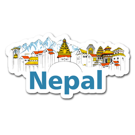 ShopTwiz Nepal Trip City Lovely Door Magnets And Fridge Magnet