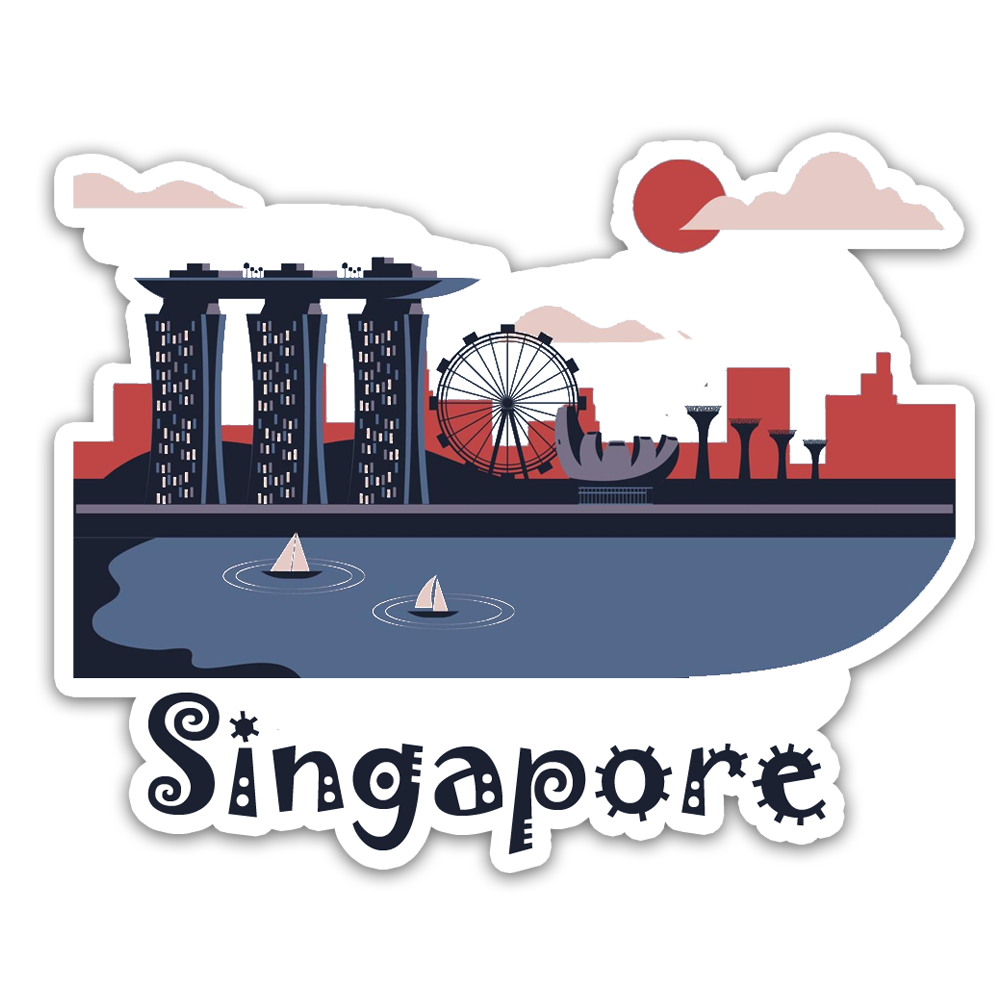 ShopTwiz Singapore Beauty City Fridge Magnet and Door Magnets