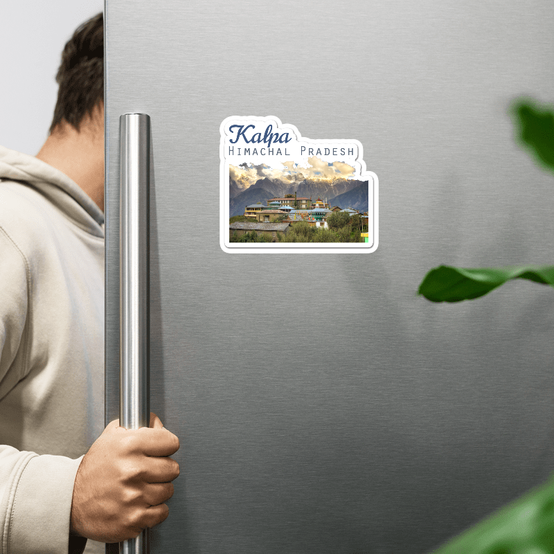 ShopTwiz Kalpa (Himachal Pradesh) Awesome City Lovely Door Magnets And Fridge Magnet