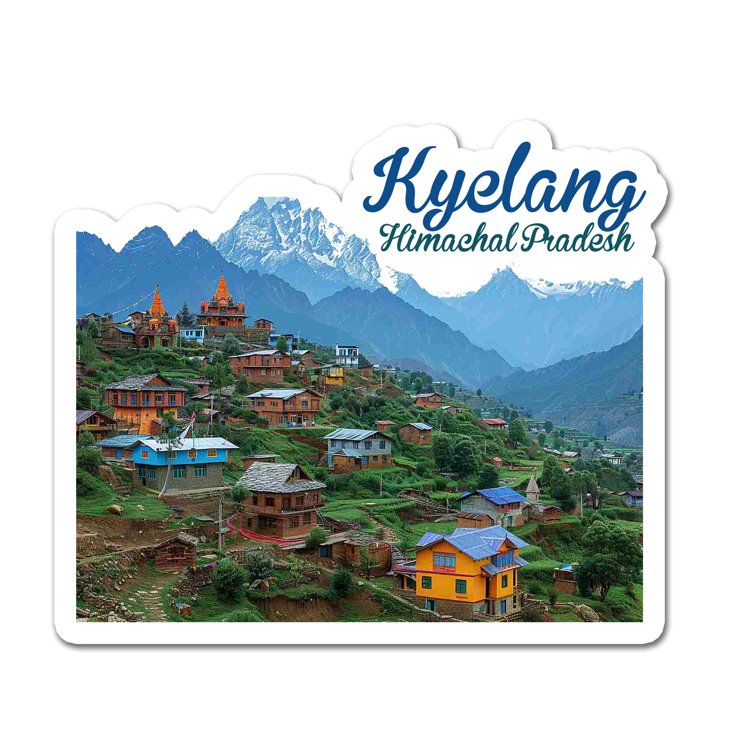 ShopTwiz Kyelang (Himachal Pradesh) Awesome City Lovely Door Magnets And Fridge Magnet