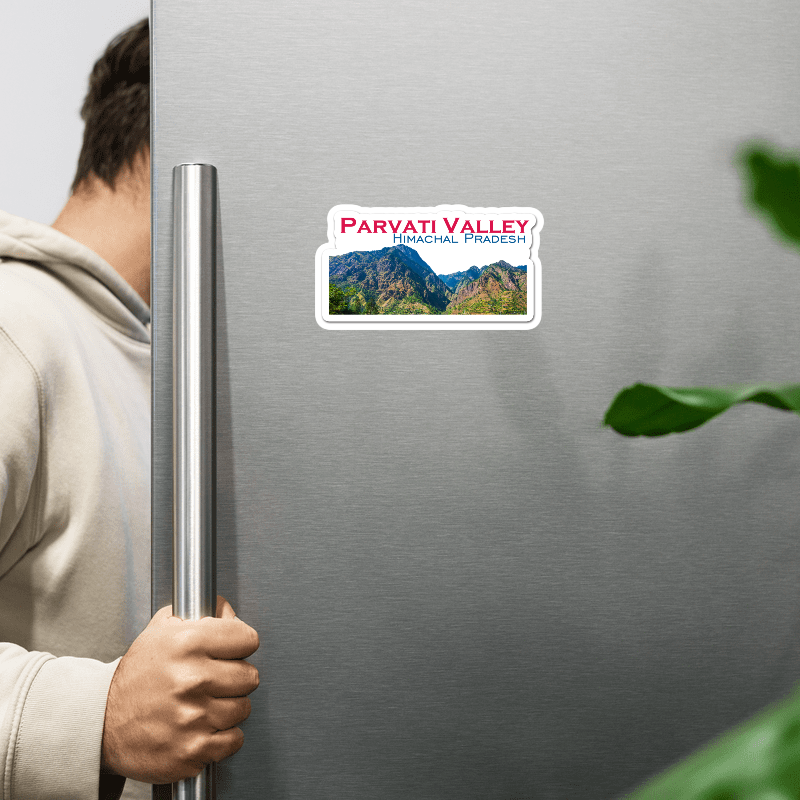 ShopTwiz Parvati Valley 2 (Himachal Pradesh) Awesome City Lovely Door Magnets And Fridge Magnet