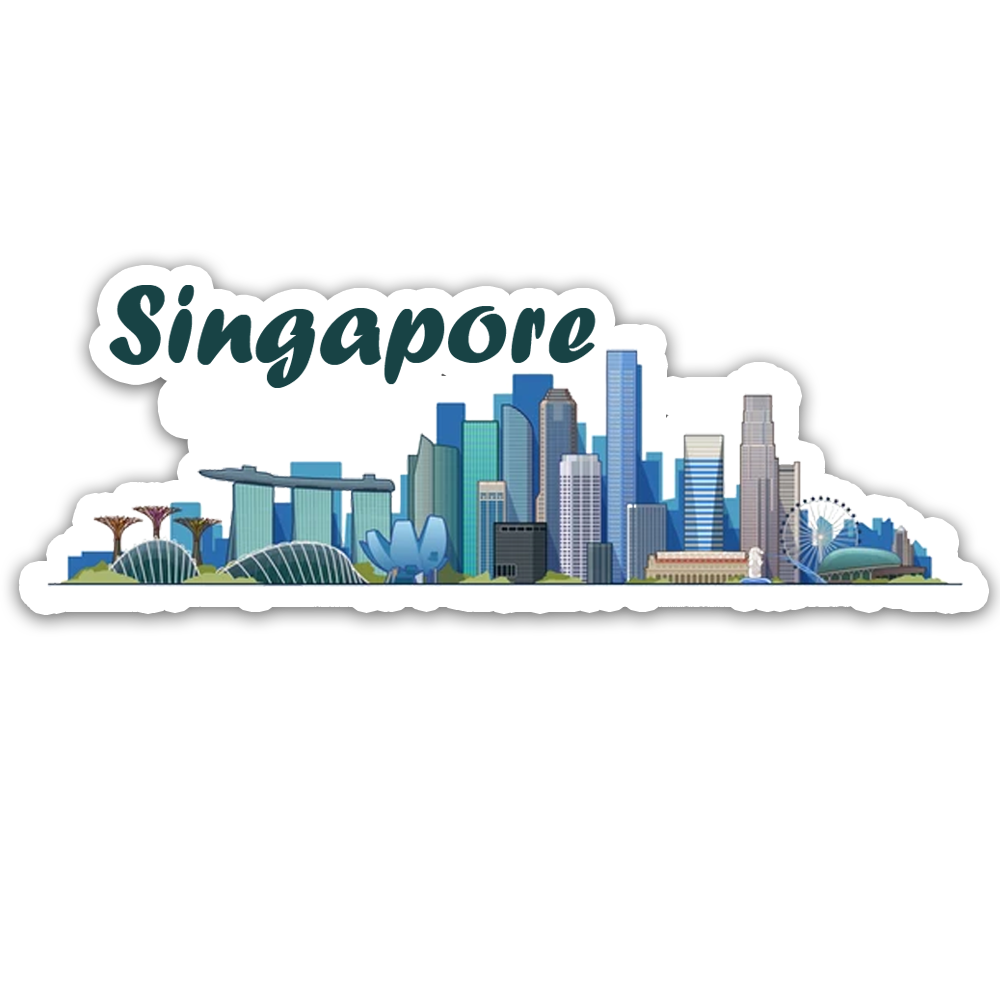 ShopTwiz Singapore Beauty City Fridge Magnet and Door Magnets