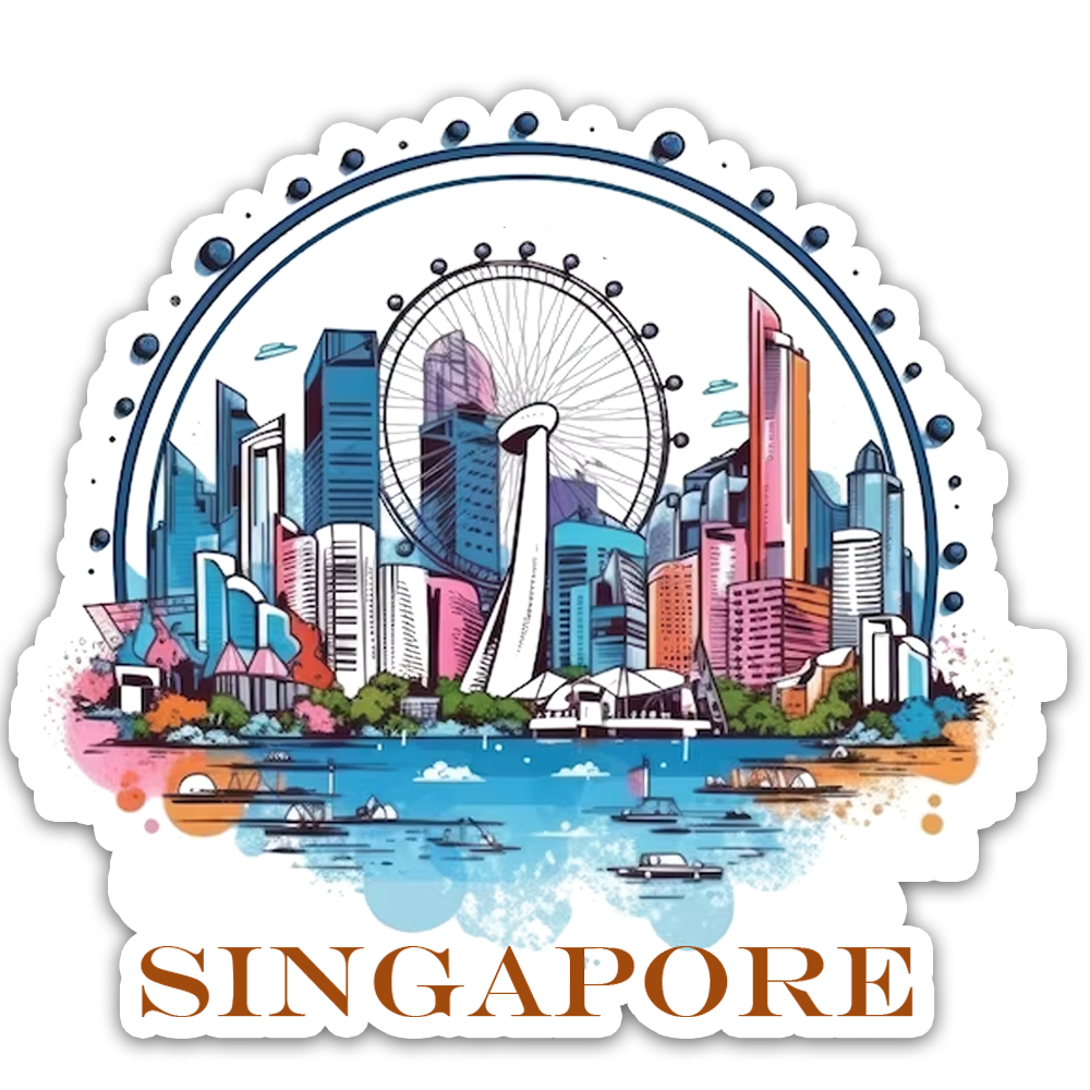 ShopTwiz Singapore Beauty City Fridge Magnet and Door Magnets