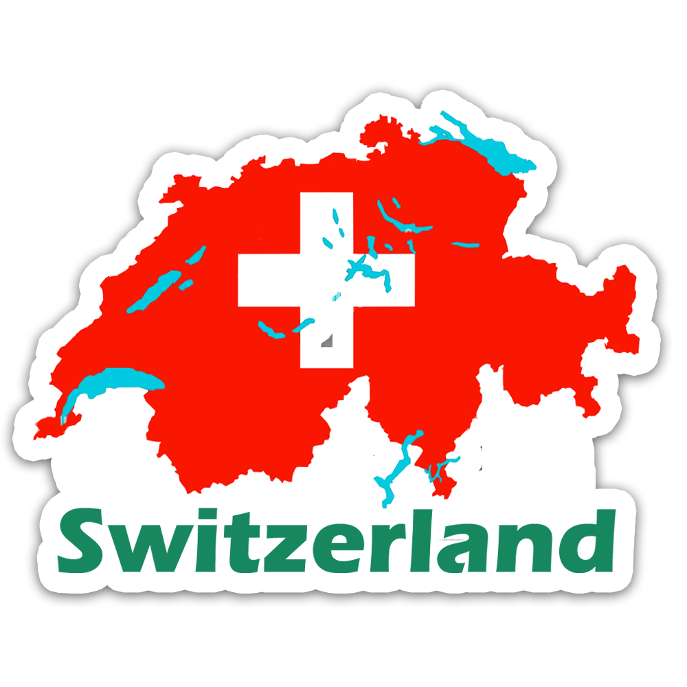 ShopTwiz Switzerland Beauty City Fridge Magnet and Door Magnets