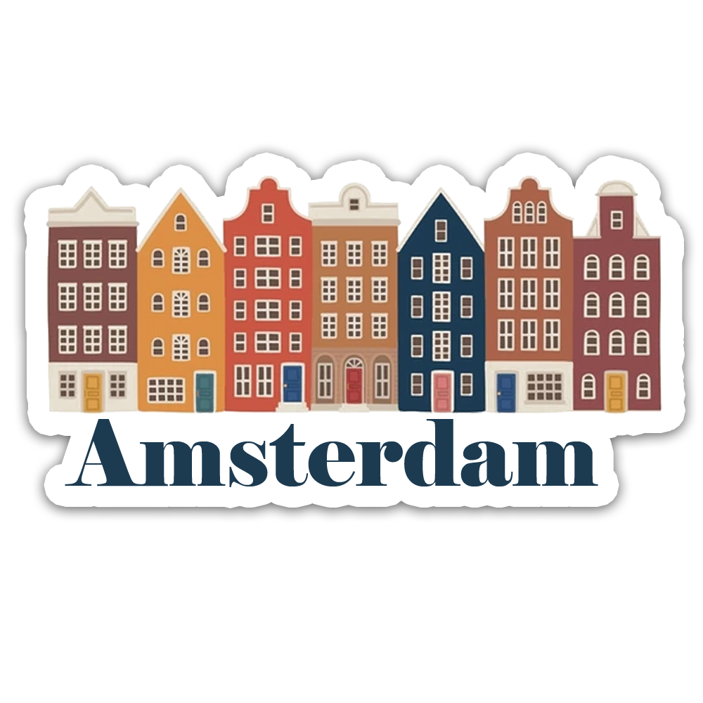 ShopTwiz Amsterdam Beauty City Fridge Magnet and Door Magnets