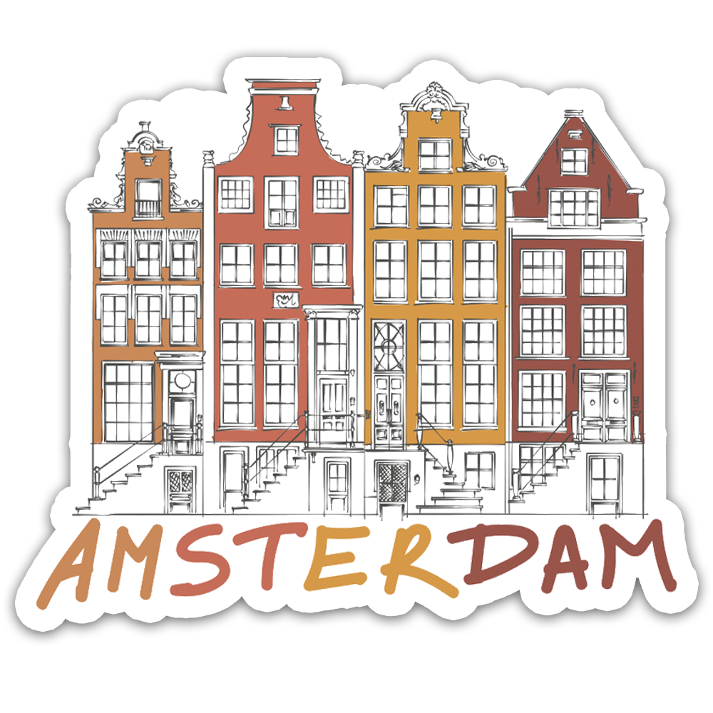 ShopTwiz Amsterdam Beauty City Fridge Magnet and Door Magnets