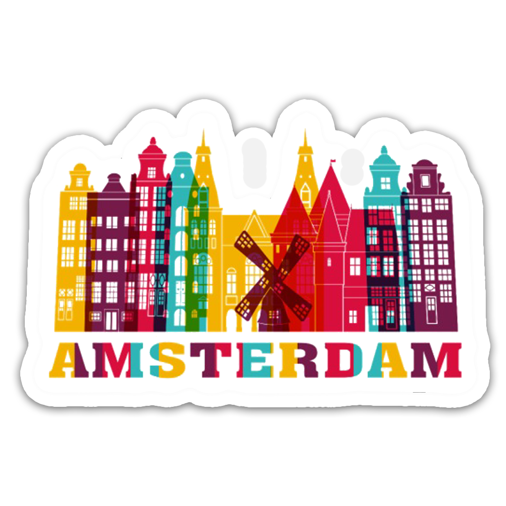 ShopTwiz Amsterdam Beauty City Fridge Magnet and Door Magnets