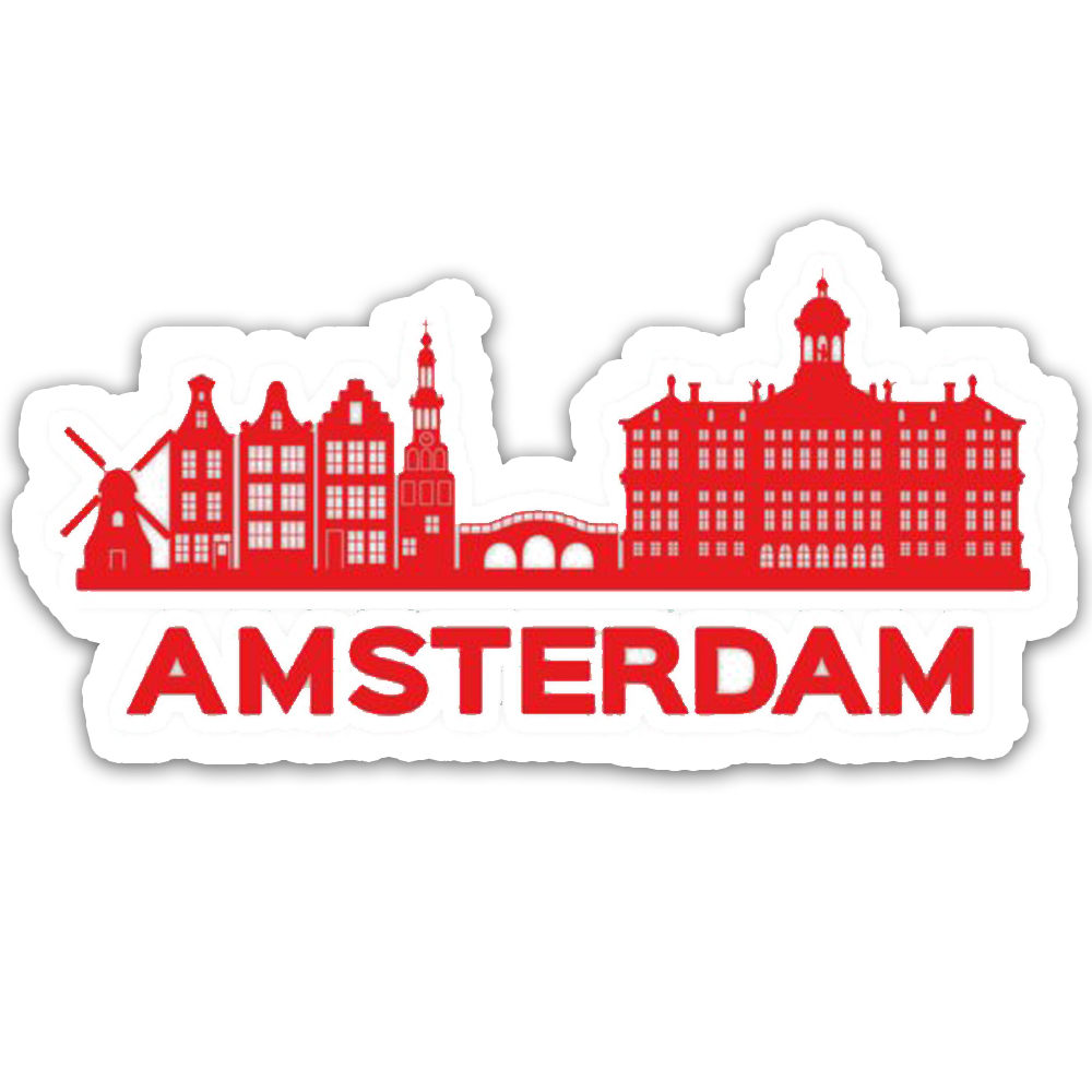 ShopTwiz Amsterdam Beauty City Fridge Magnet and Door Magnets