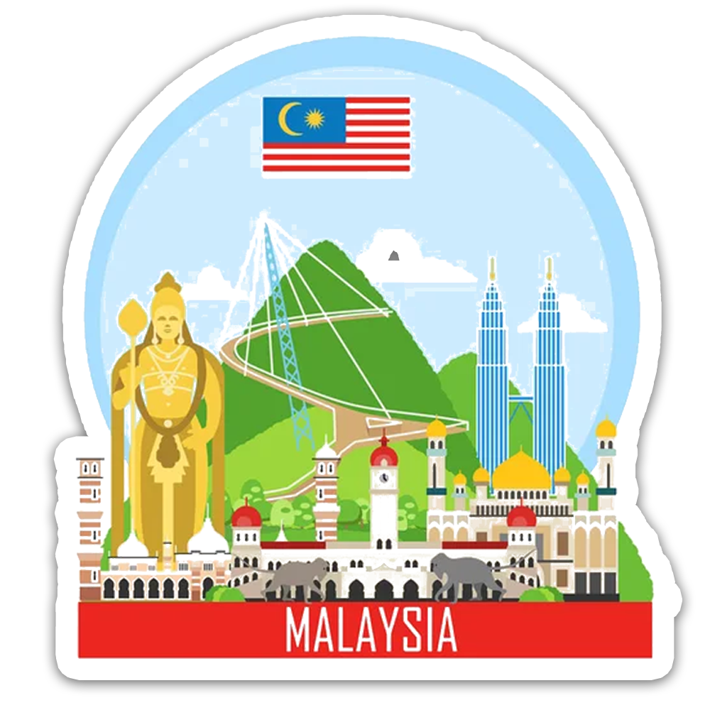 ShopTwiz Malaysia Beauty City Fridge Magnet and Door Magnets
