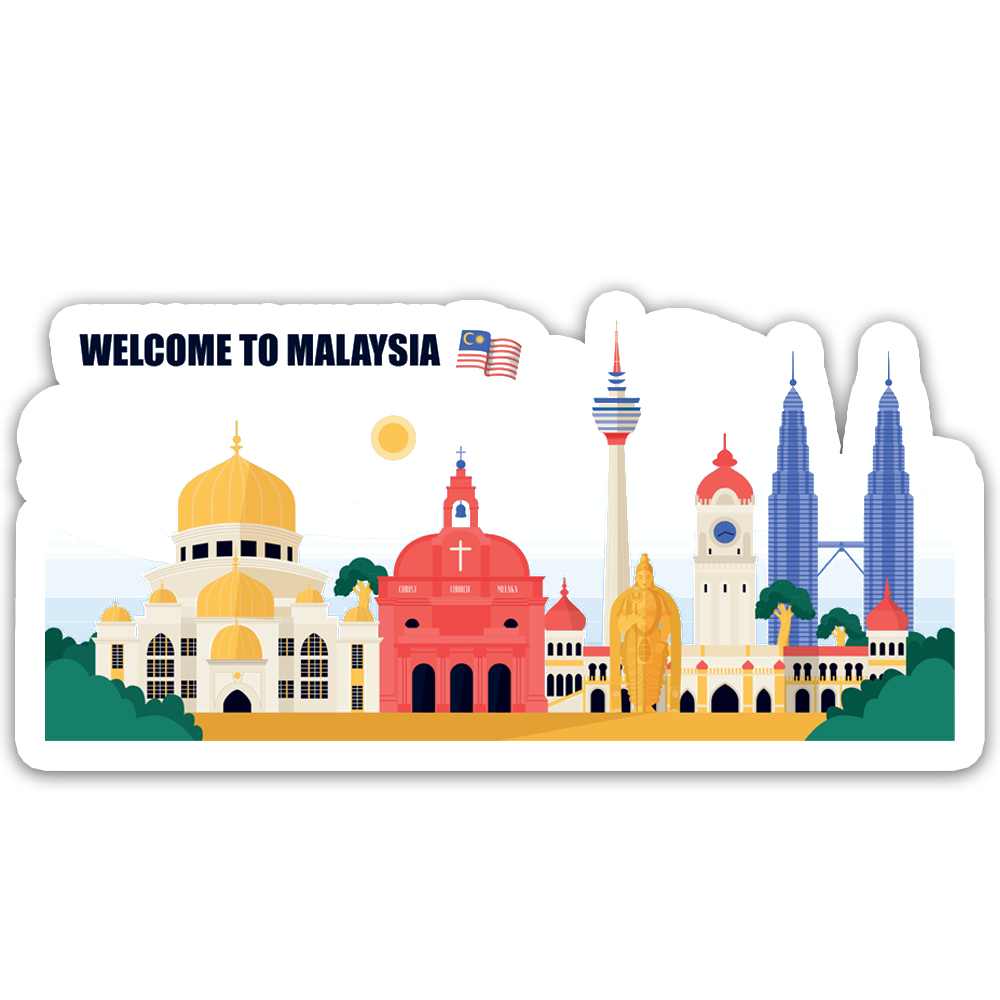ShopTwiz Malaysia Beauty City Fridge Magnet and Door Magnets