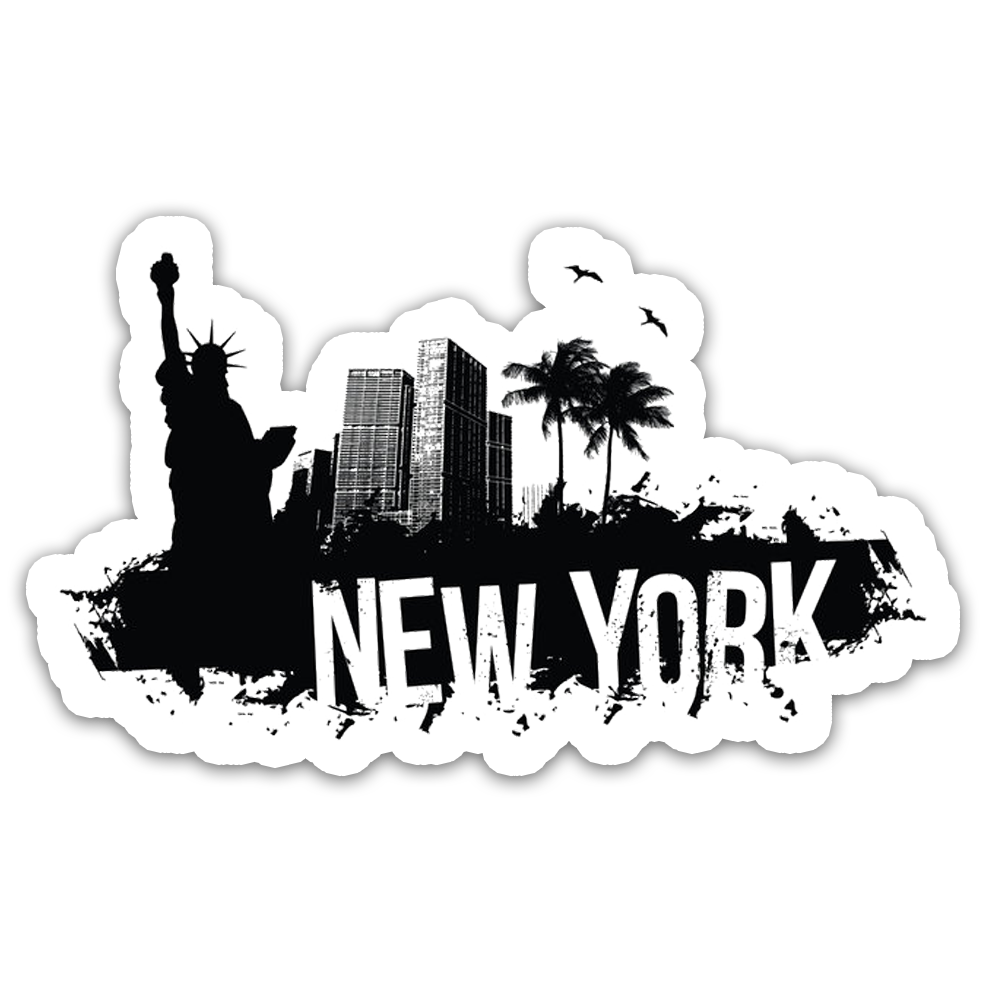 ShopTwiz New York Beauty City Fridge Magnet and Door Magnets