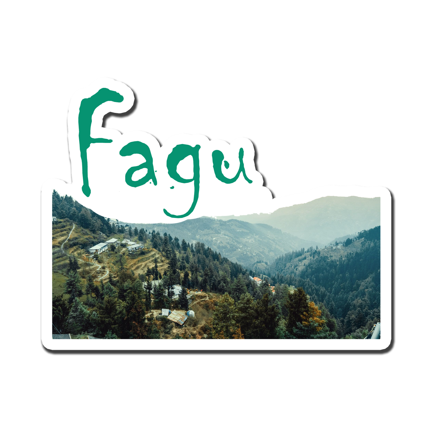 Fagu Elegant Souvenir Fridge Magnet