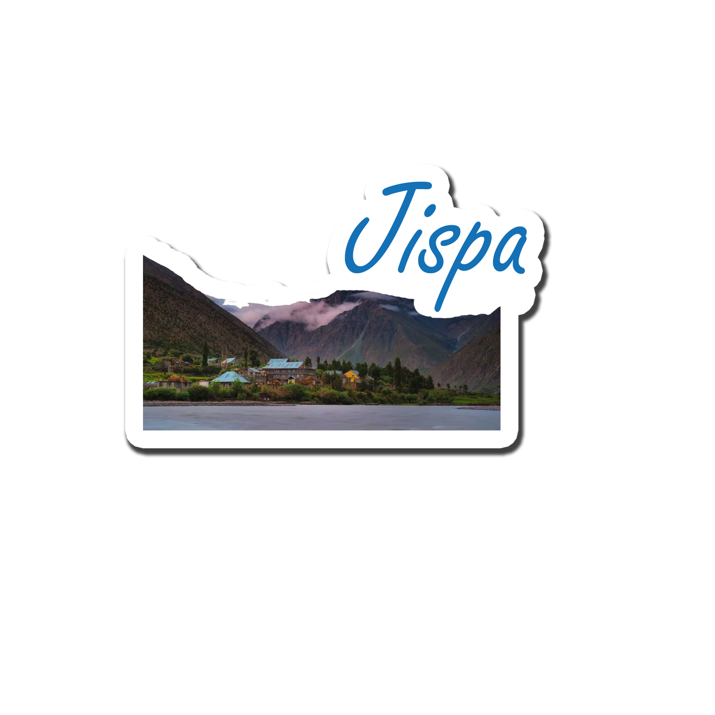 Jispa Scenery Souvenir Fridge Magnet
