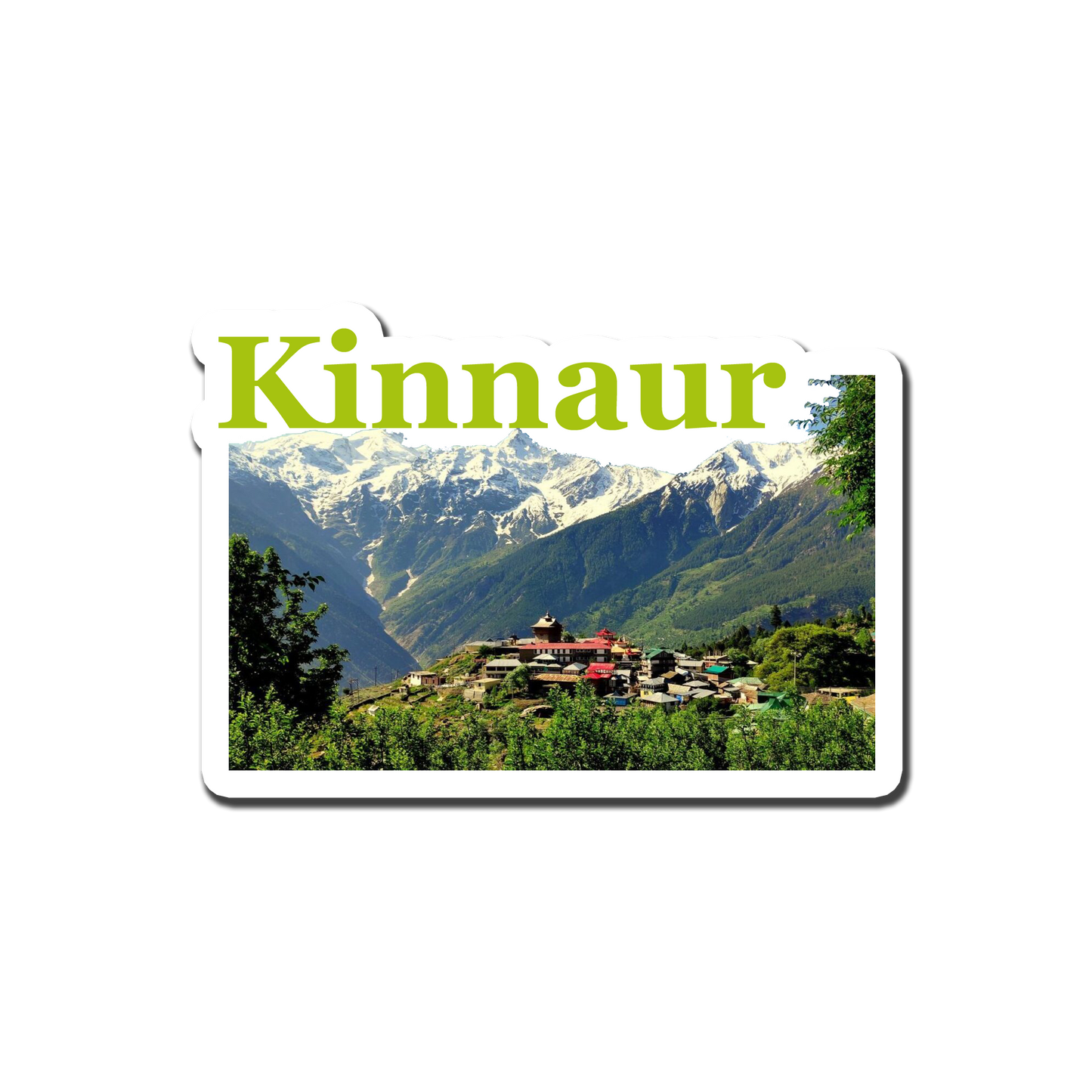 Kinnaur Beauty Souvenir Fridge Magnet