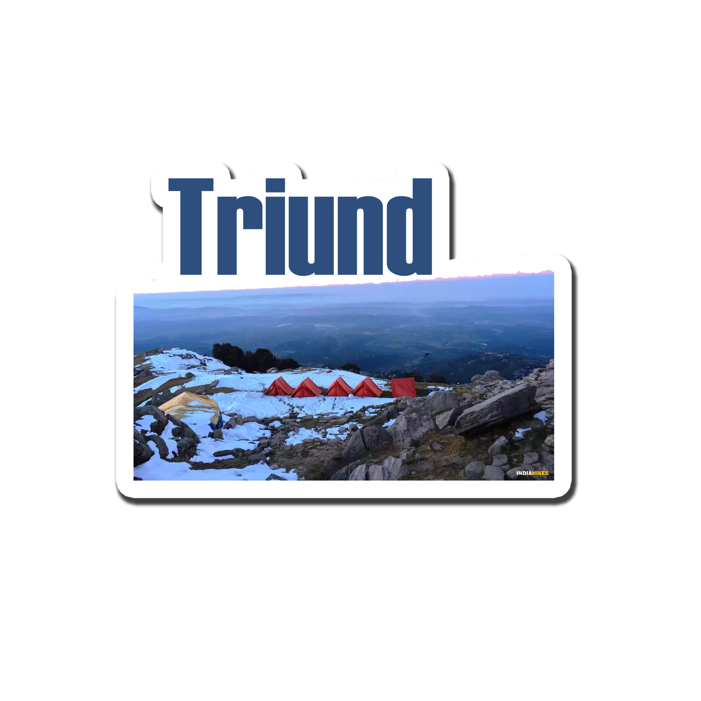 Triund Souvenir Fridge Magnet