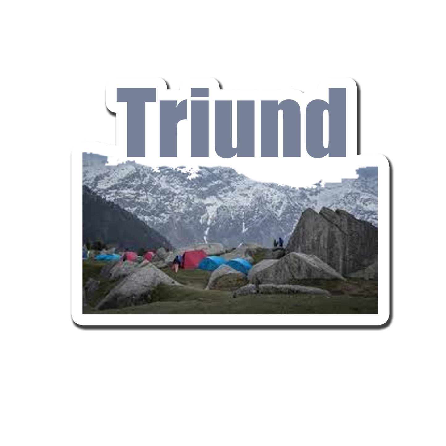 Triund  Elegant Souvenir Fridge Magnet