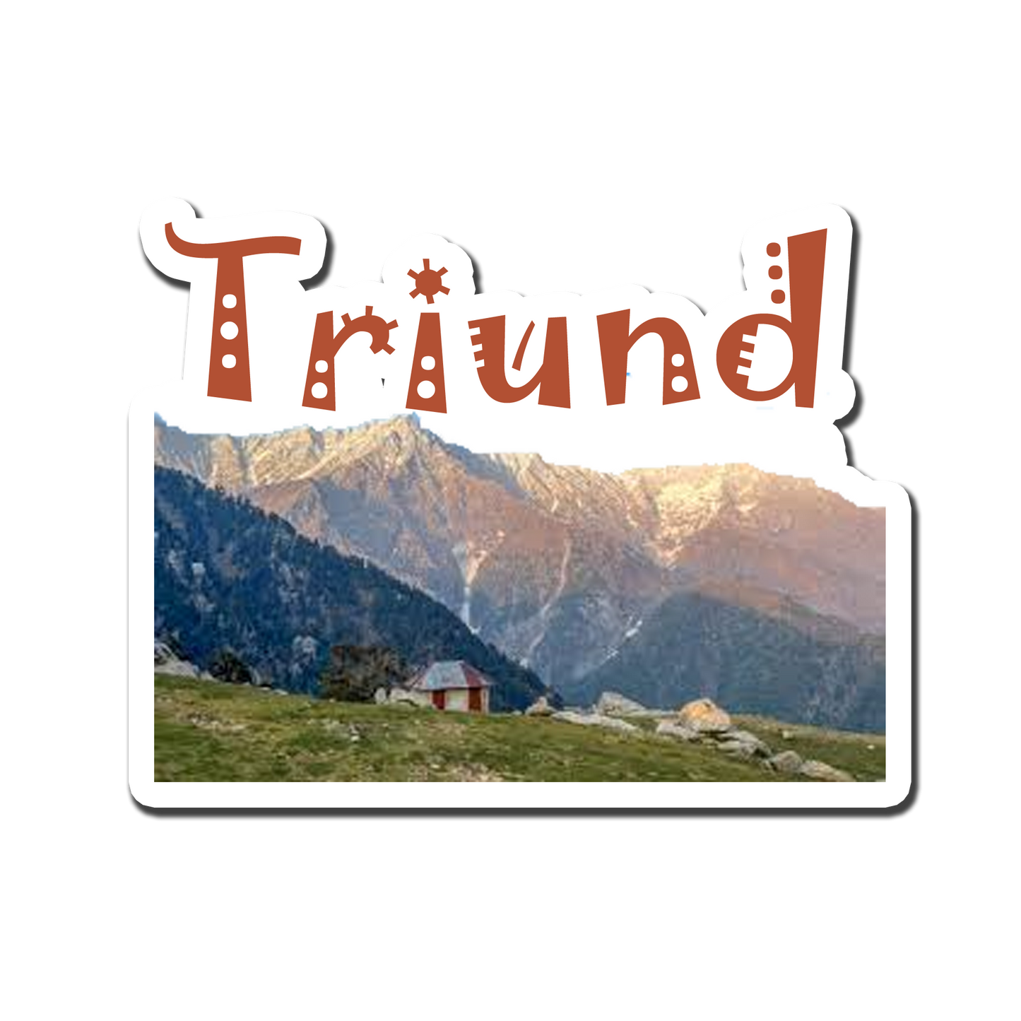 Triund Beautiful Souvenir Fridge Magnet