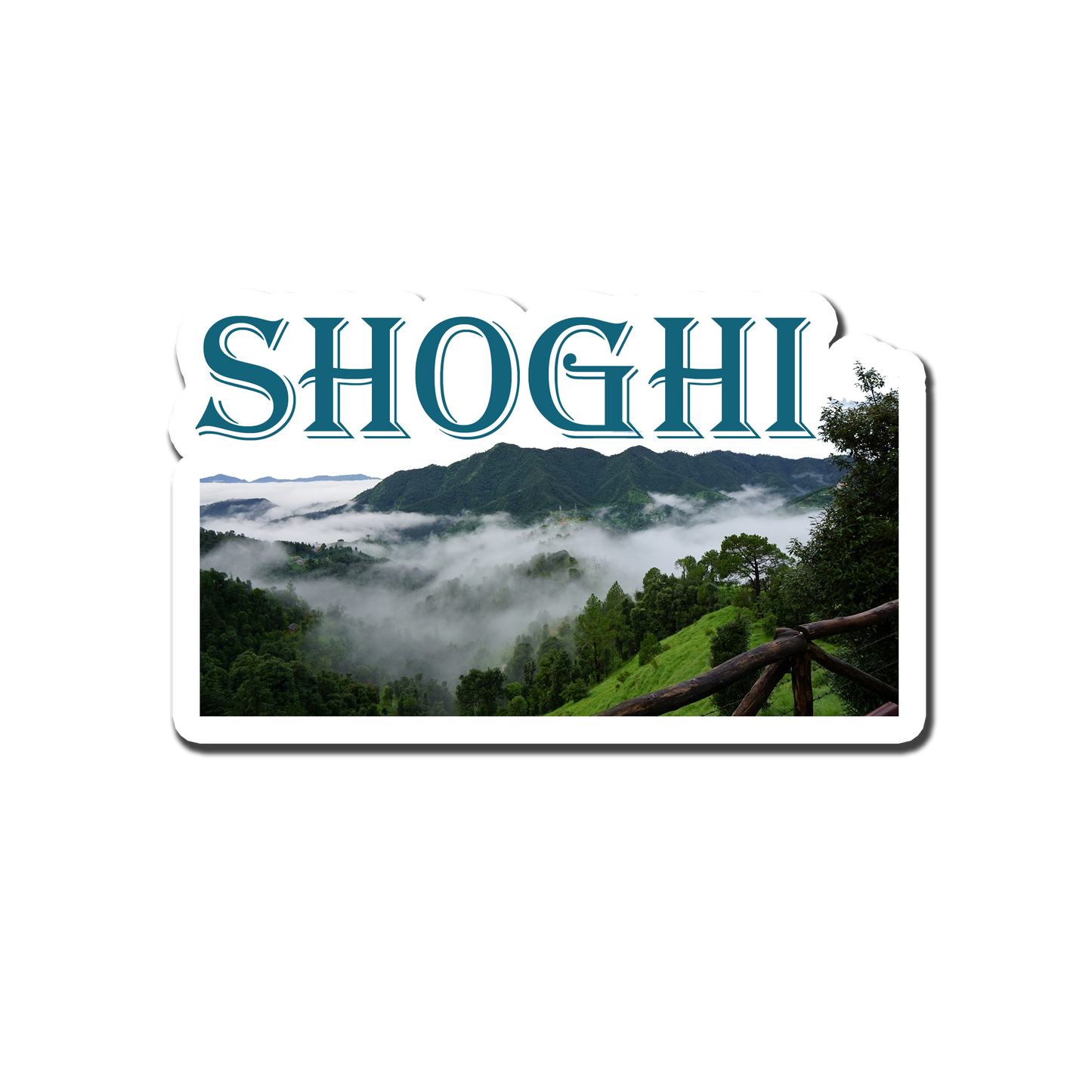 Shoghi Scenic Souvenir Fridge Magnet