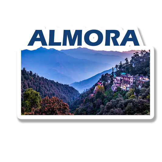 Almora  Souvenir Fridge Magnet