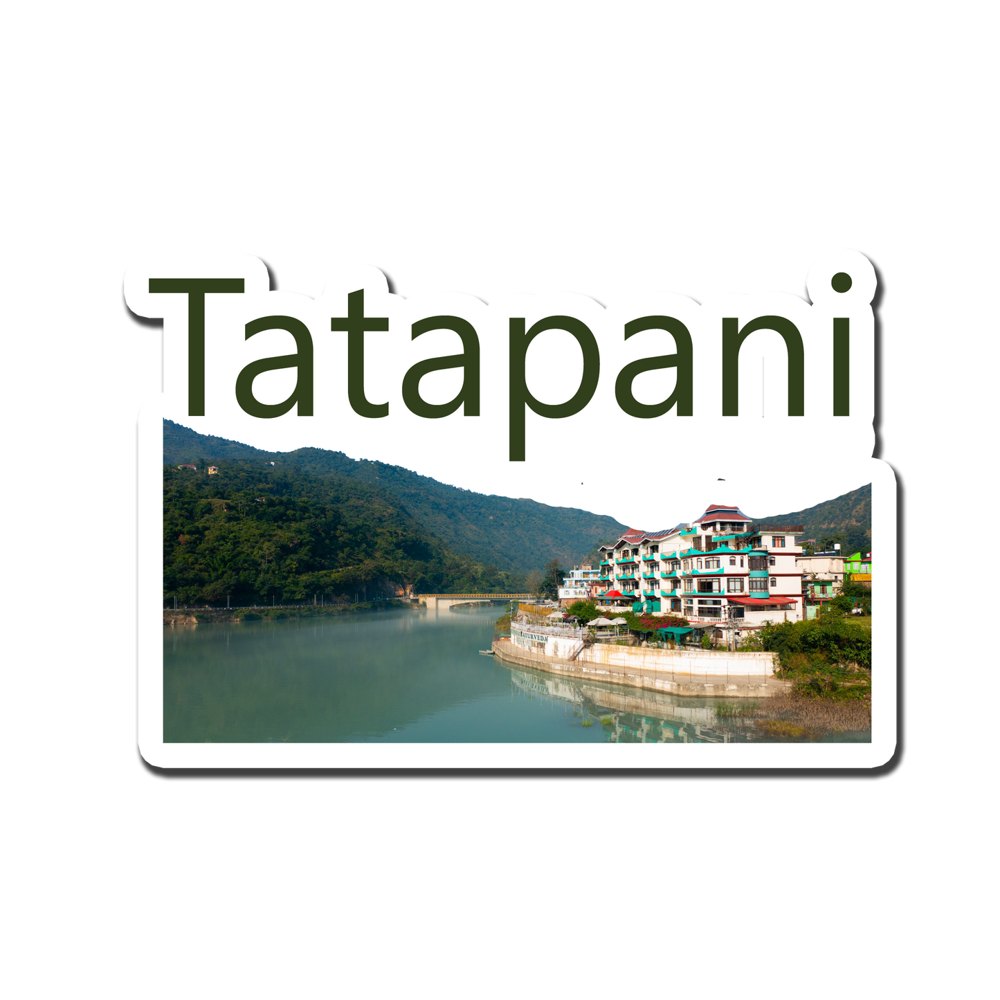 Tatapani Elegant Souvenir Fridge Magnet