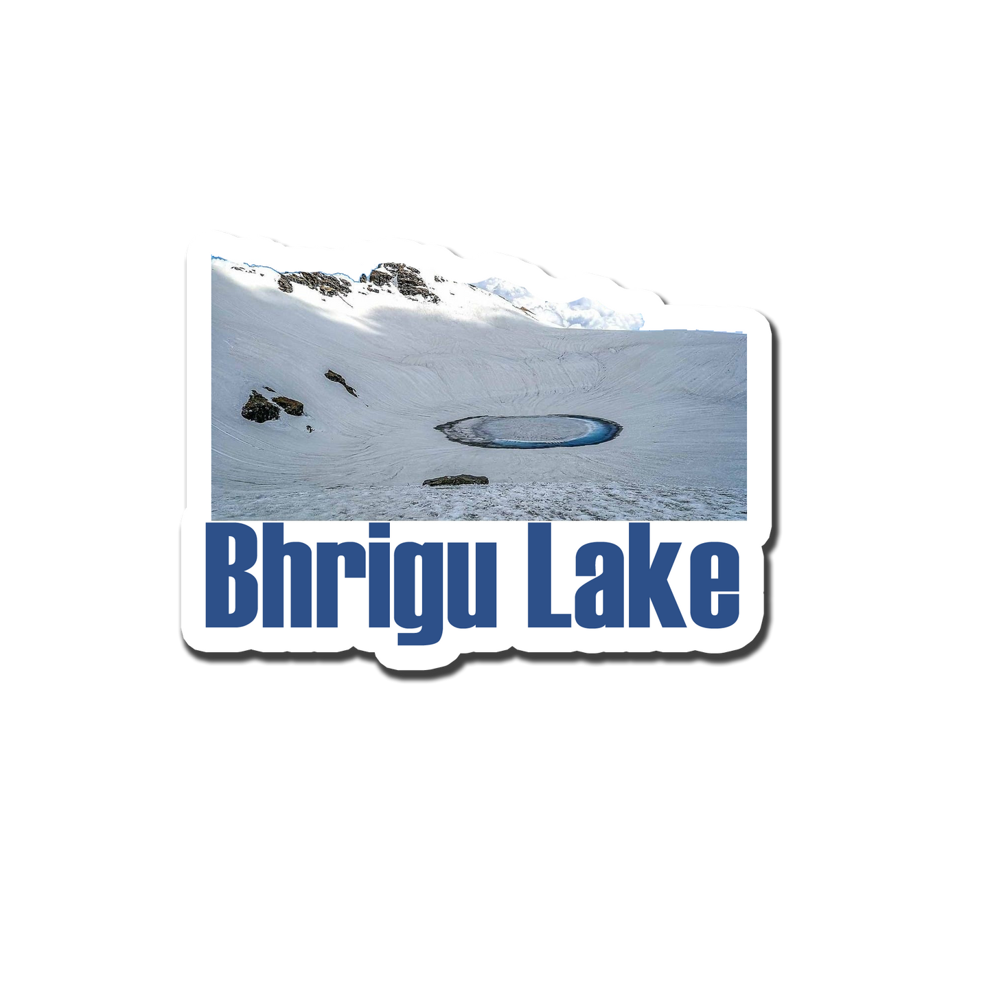 Bhrigu Lake Awesome Souvenir Fridge Magnet