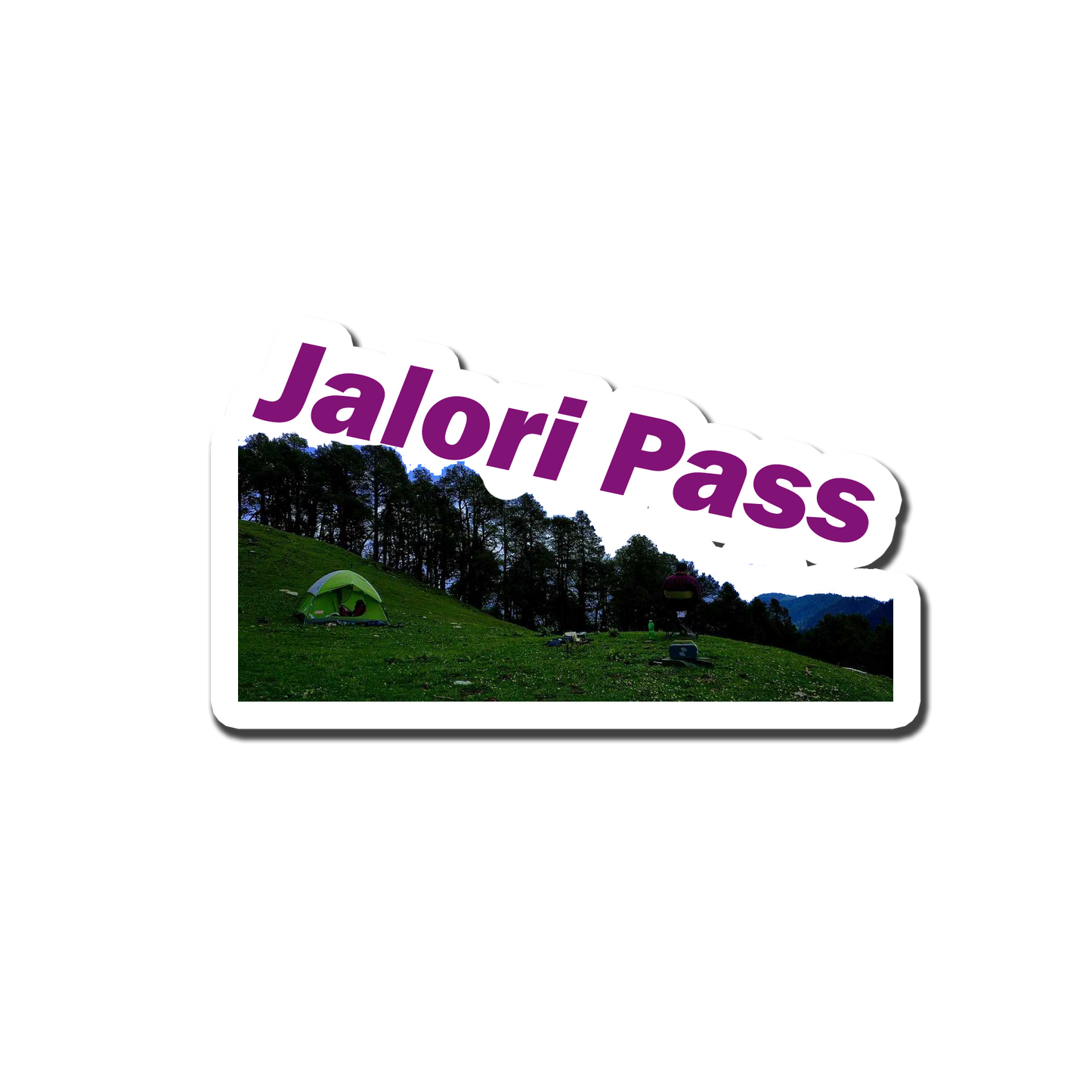 Jalori Pass _Souvenir Fridge Magnet