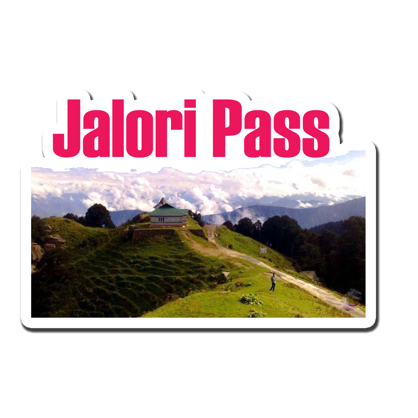 Jalori Pass Awesome Souvenir Fridge Magnet