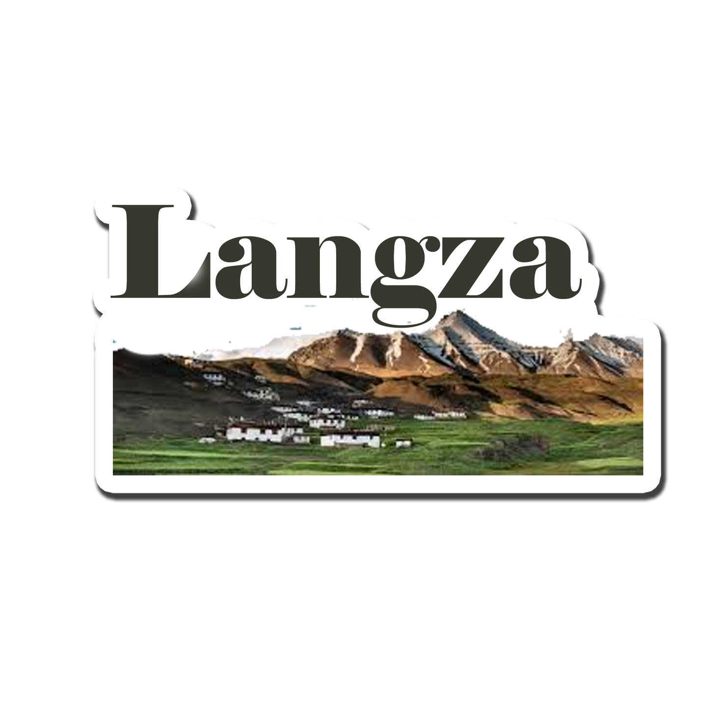 Langza Beauty Souvenir Fridge Magnet
