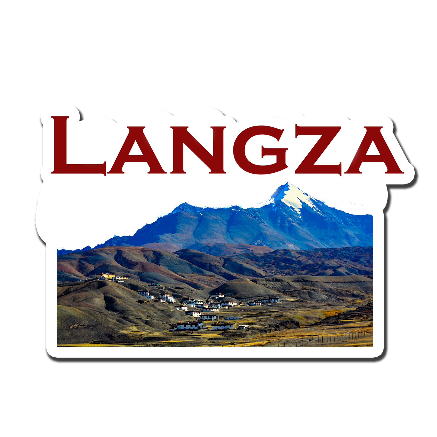 Langza Elegant Souvenir Fridge Magnet
