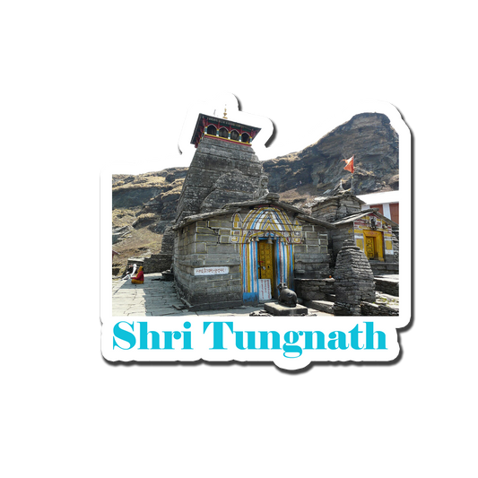 Shri Tungnath Decorative  Souvenir  Fridge Magnet