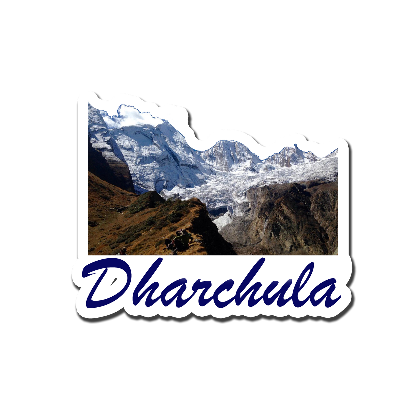 Dharchula Beautiful Souvenir Fridge Magnet