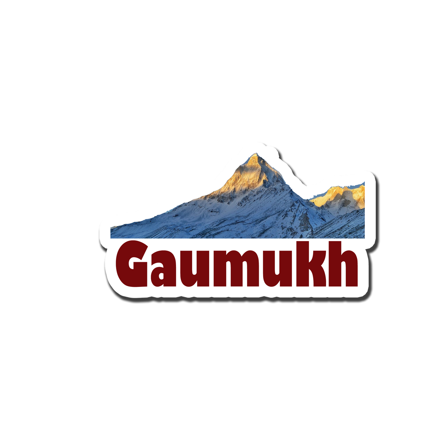Gaumukh Elegant Souvenir Fridge Magnet
