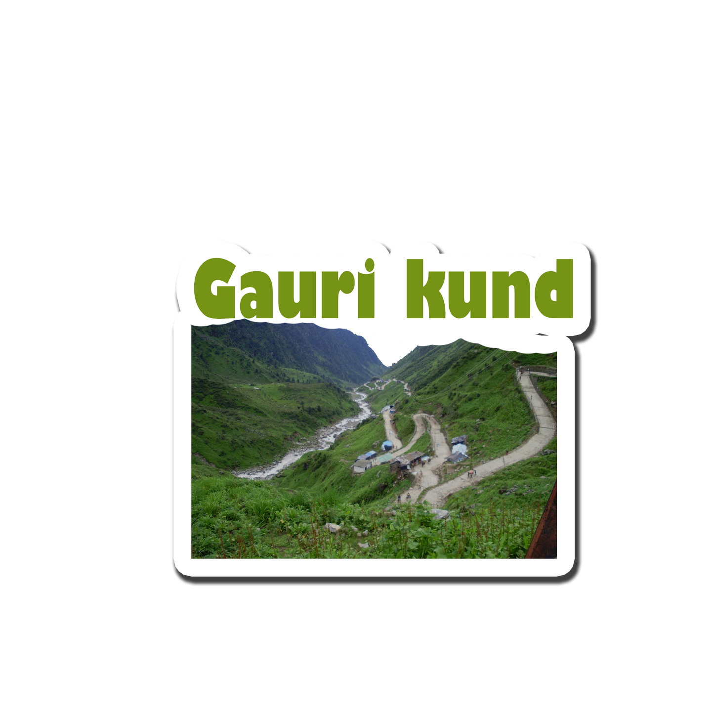 Gauri Kund Souvenir Fridge Magnet