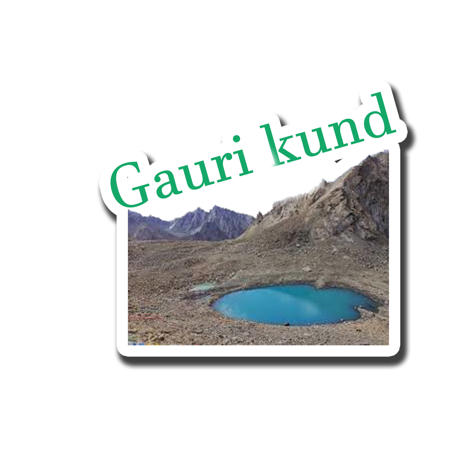 Gauri Kund Beautiful Souvenir Fridge Magnet