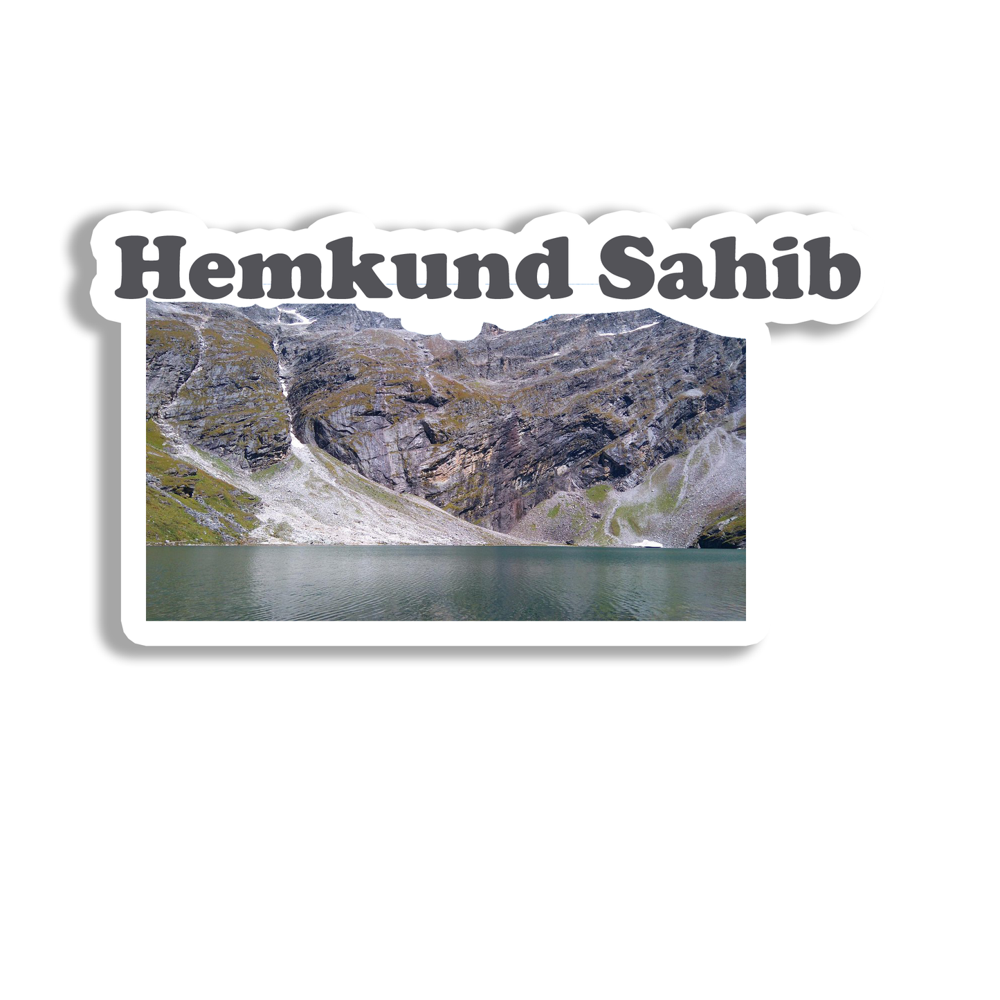 Hemkund Sahib Beautiful Souvenir Fridge Magnet