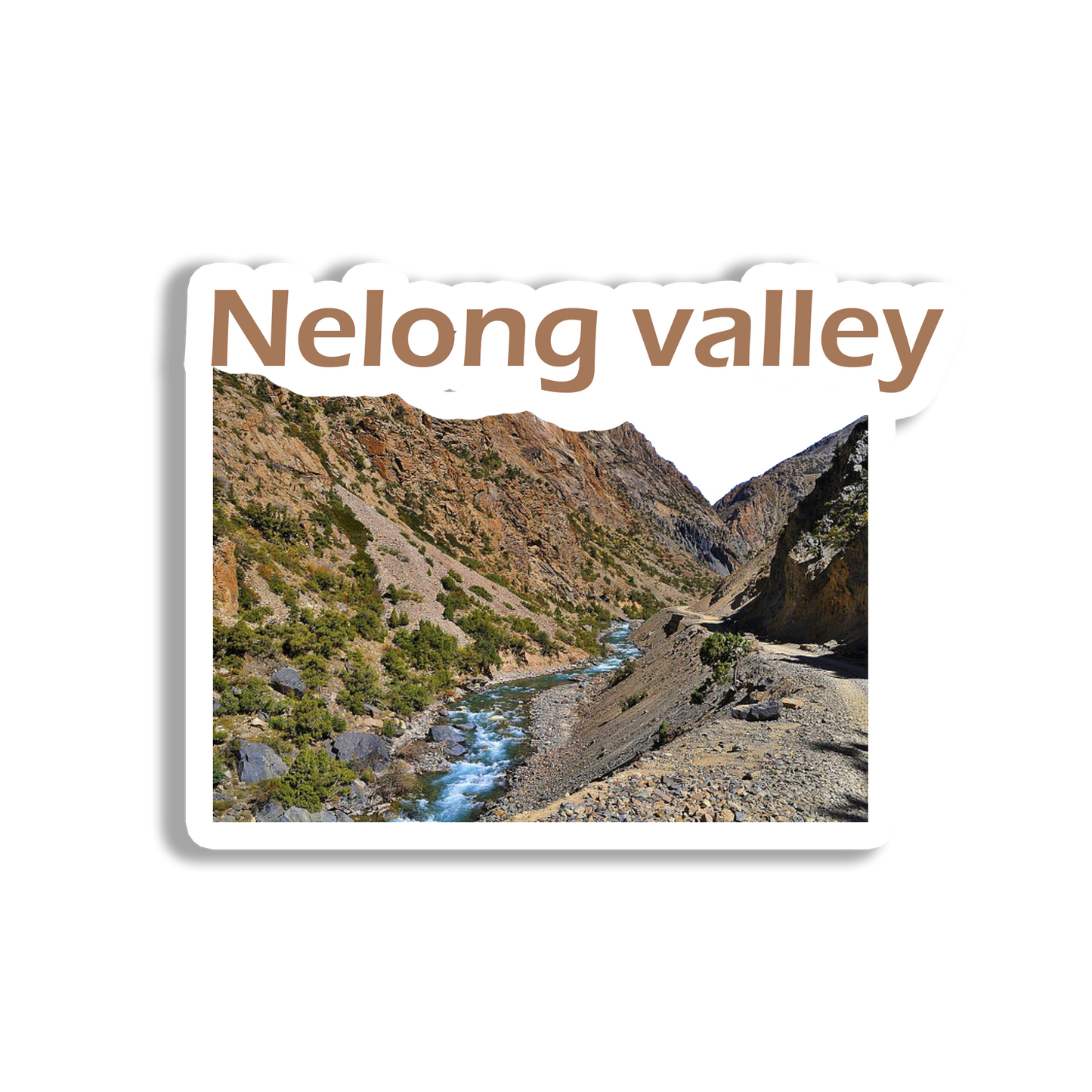 Nelong Valley Souvenir Fridge Magnet