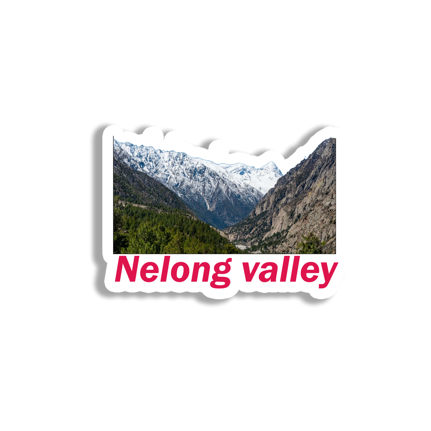 Nelong Valley Beautiful Souvenir Fridge Magnet