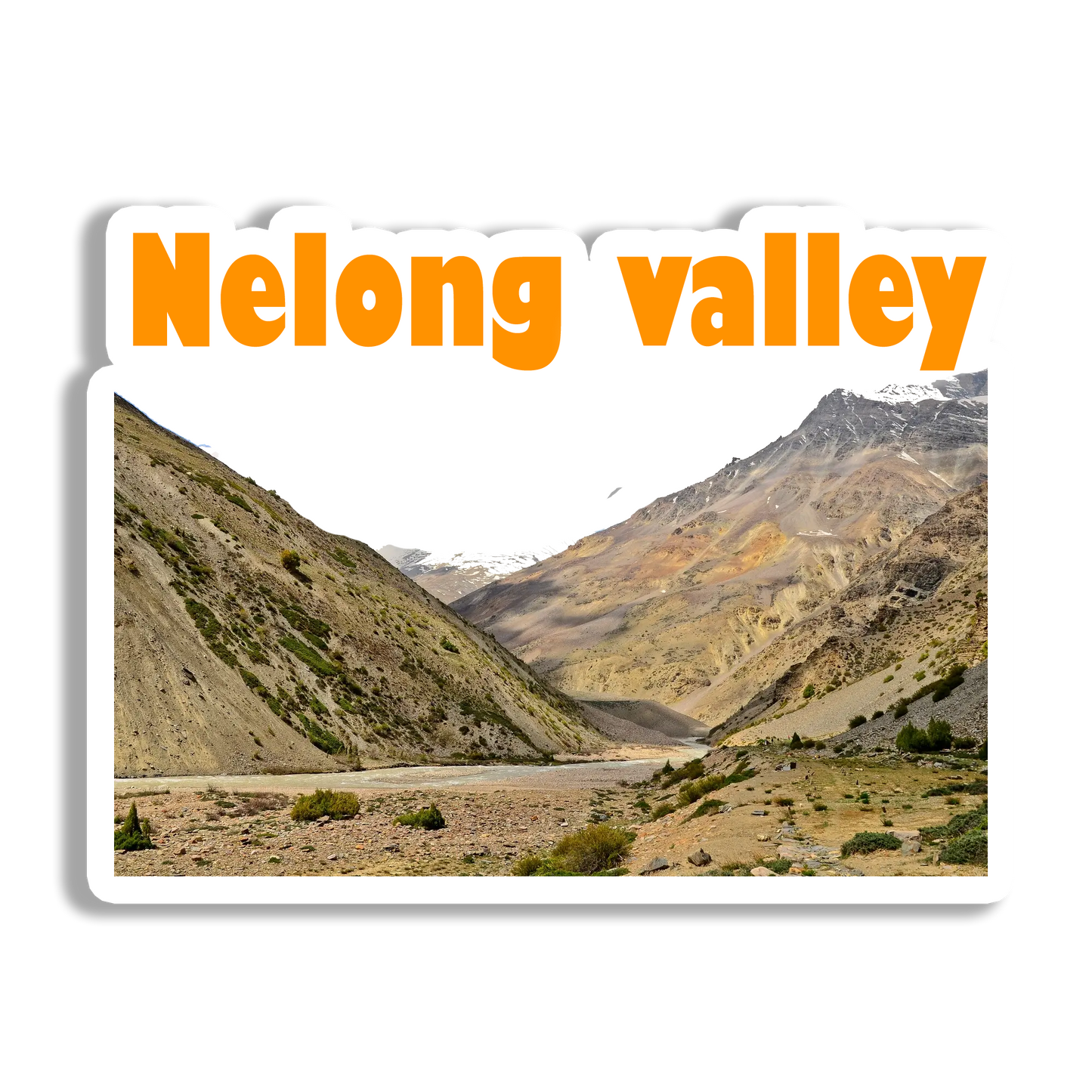 Nelong Valley Scenic Souvenir Fridge Magnet